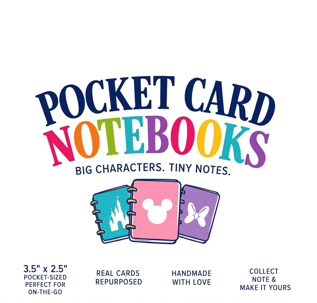 Pocket Card Notebooks