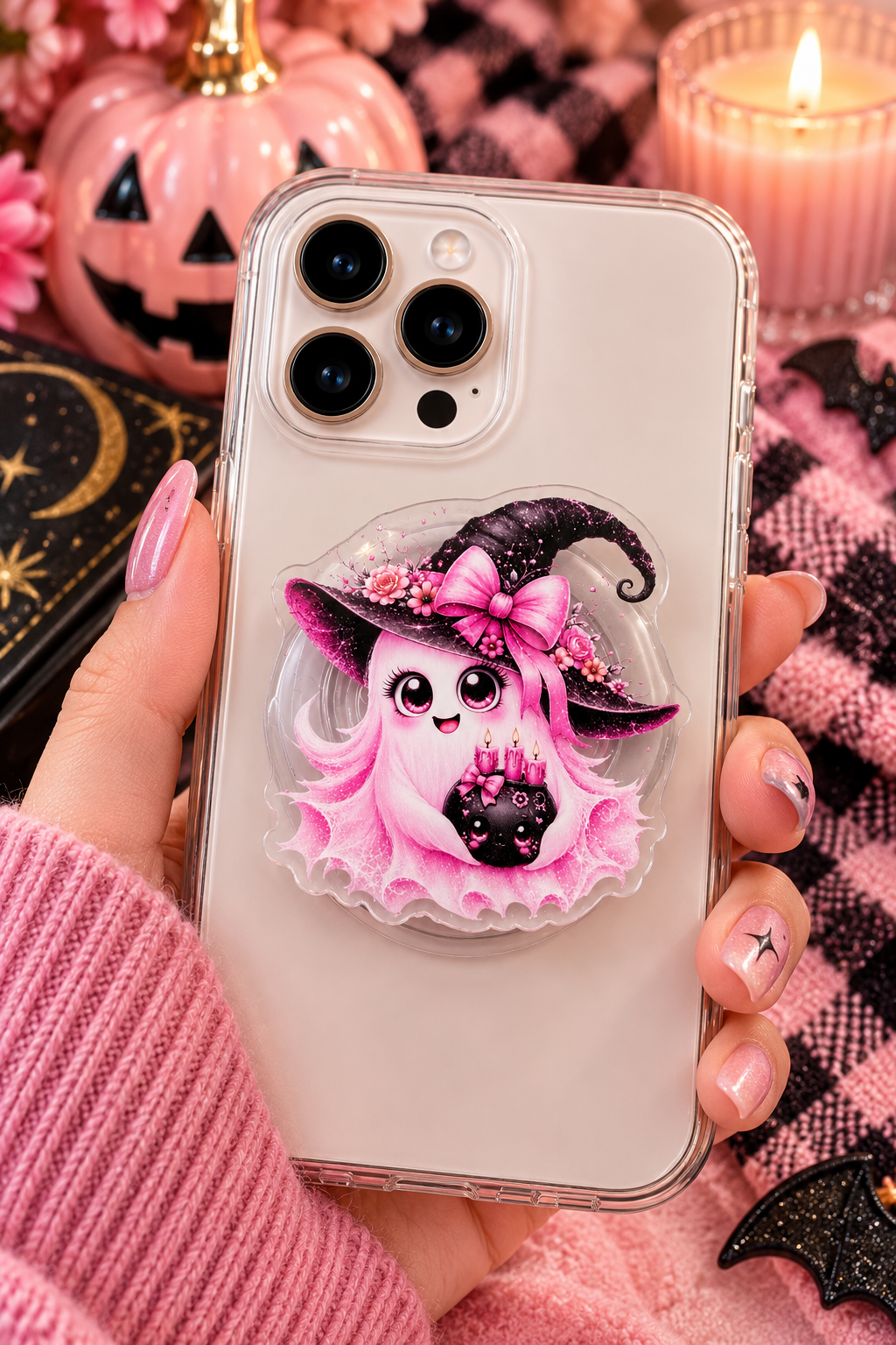 Halloween Phone/Kindle Grip