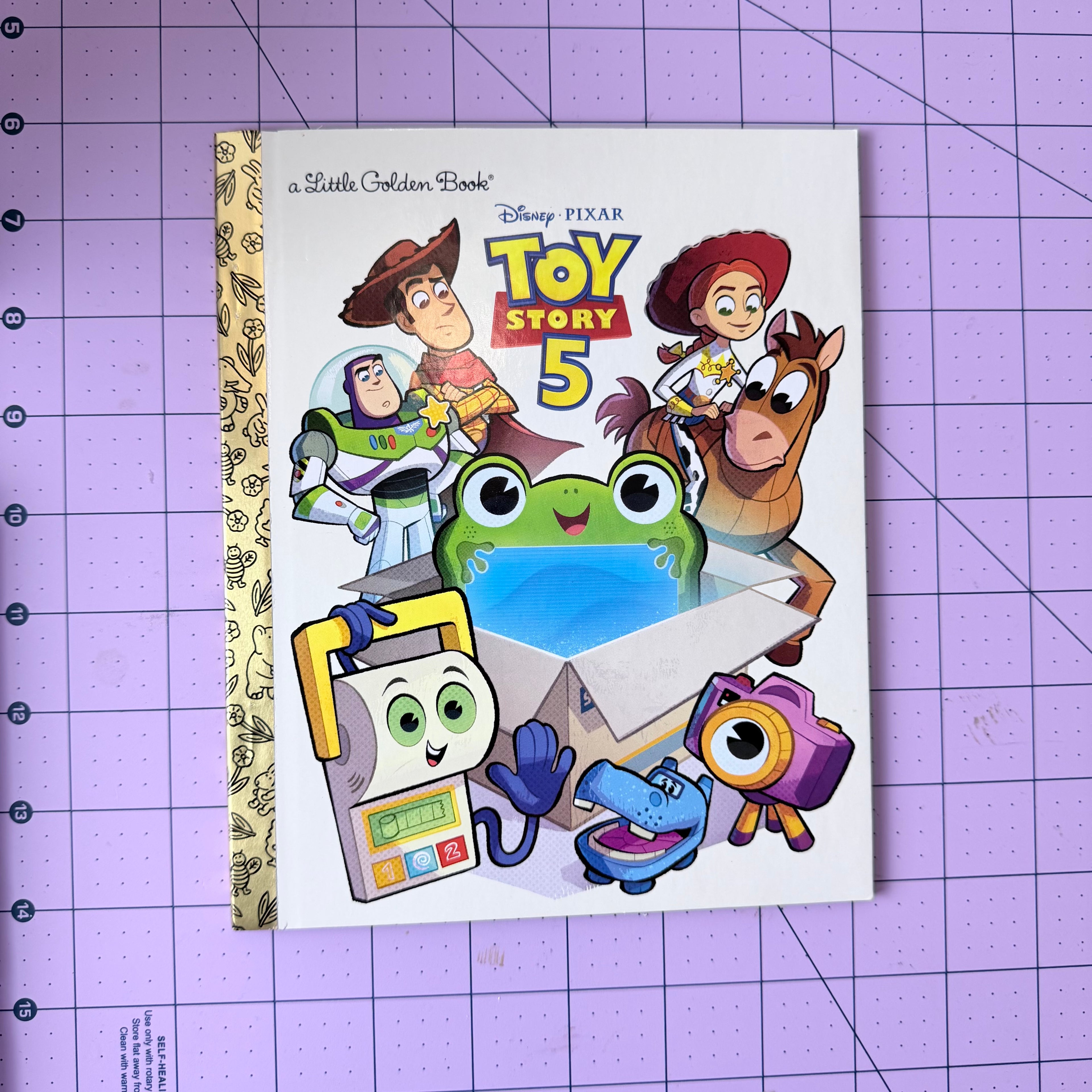 Custom Character Little Golden Book Journal or Planner | Choose Your Book