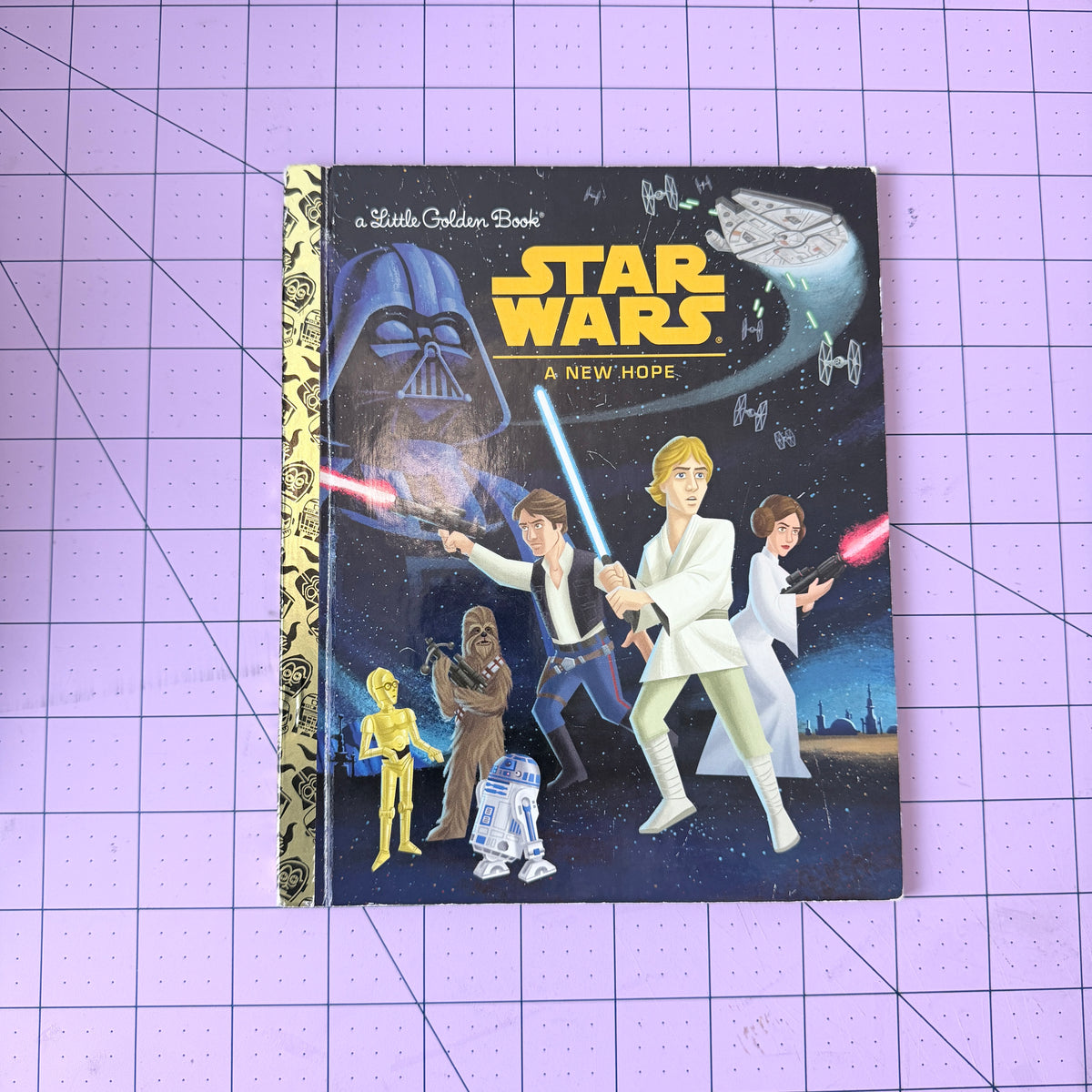 Custom Character Little Golden Book Journal or Planner | Choose Your Book