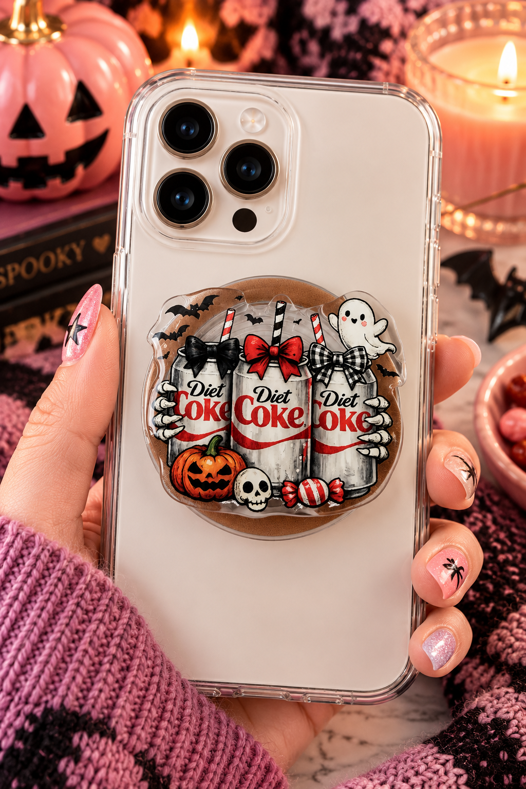 Halloween Phone/Kindle Grip
