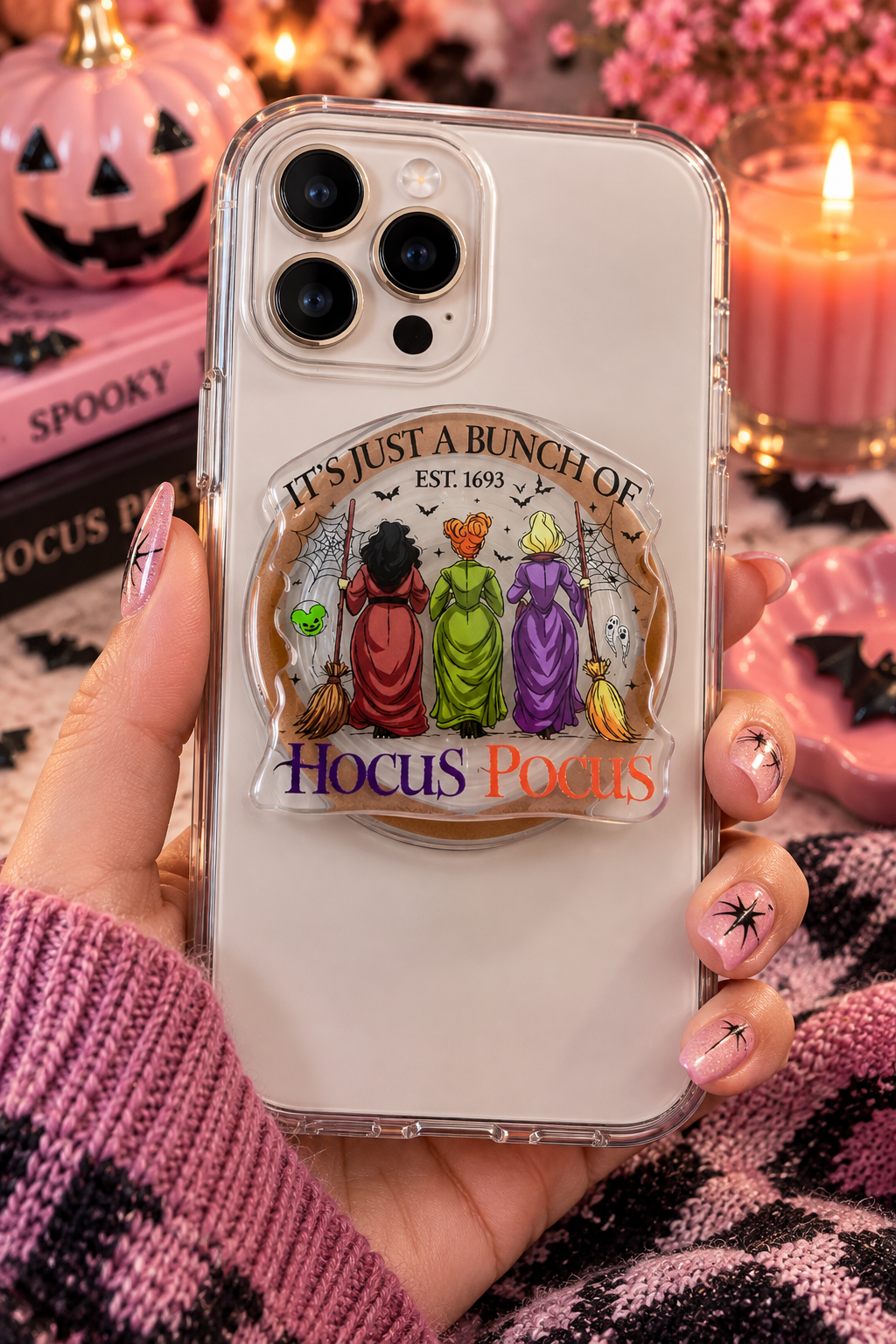 Halloween Phone/Kindle Grip