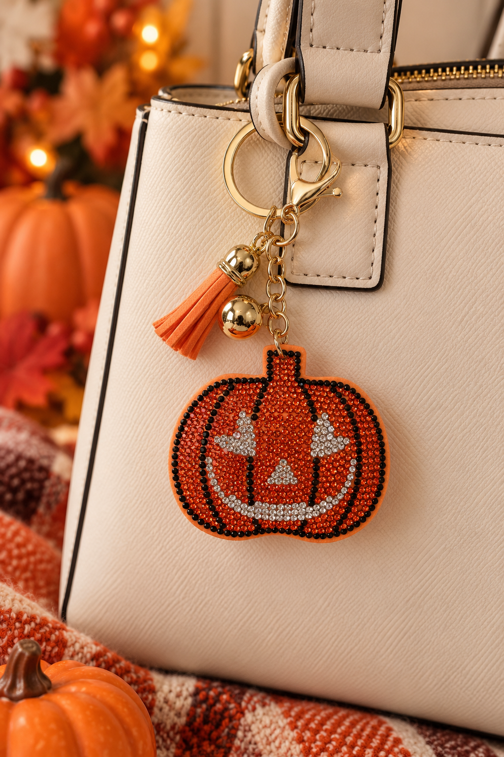 Halloween Rhinestone Bag Charms/Chains