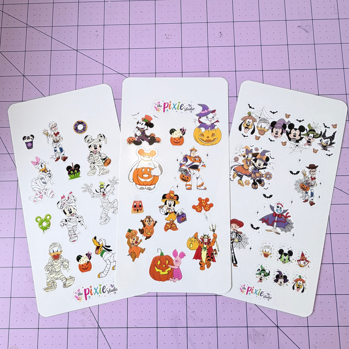 3 Sheet Sticker Bundle