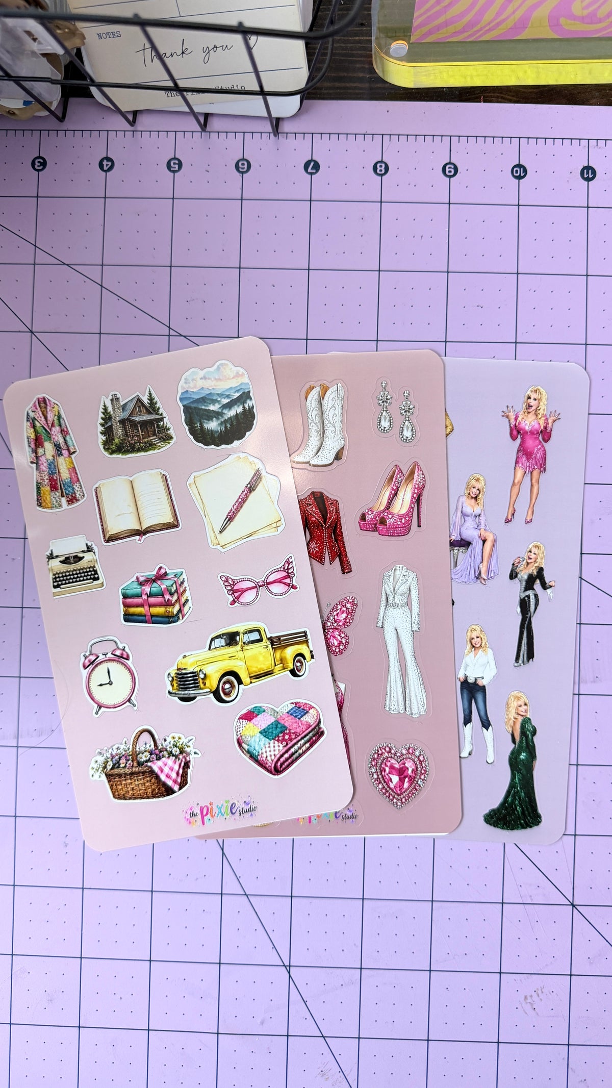 3 Sheet Sticker Bundle