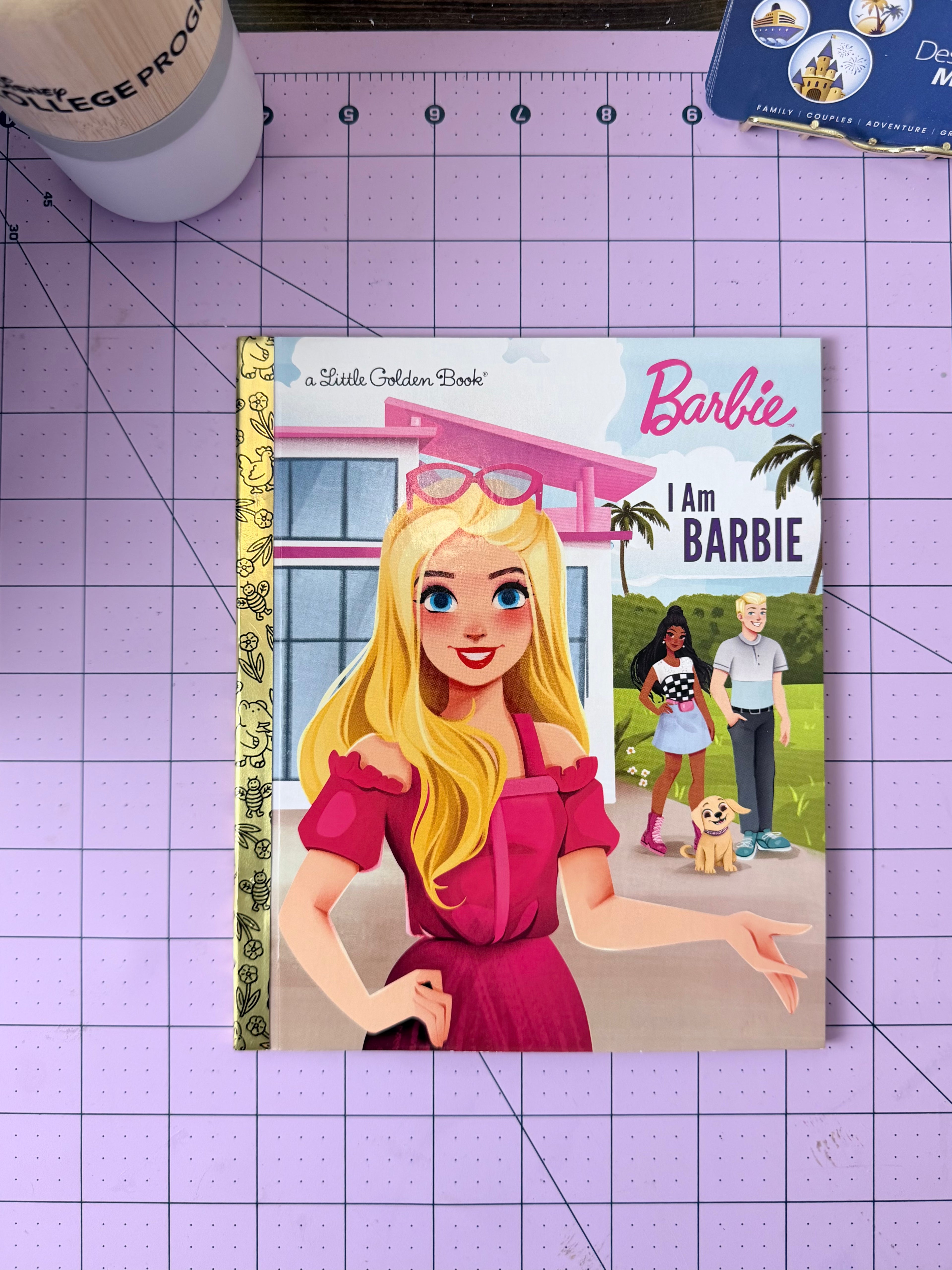 Custom Character Little Golden Book Journal or Planner | Choose Your Book