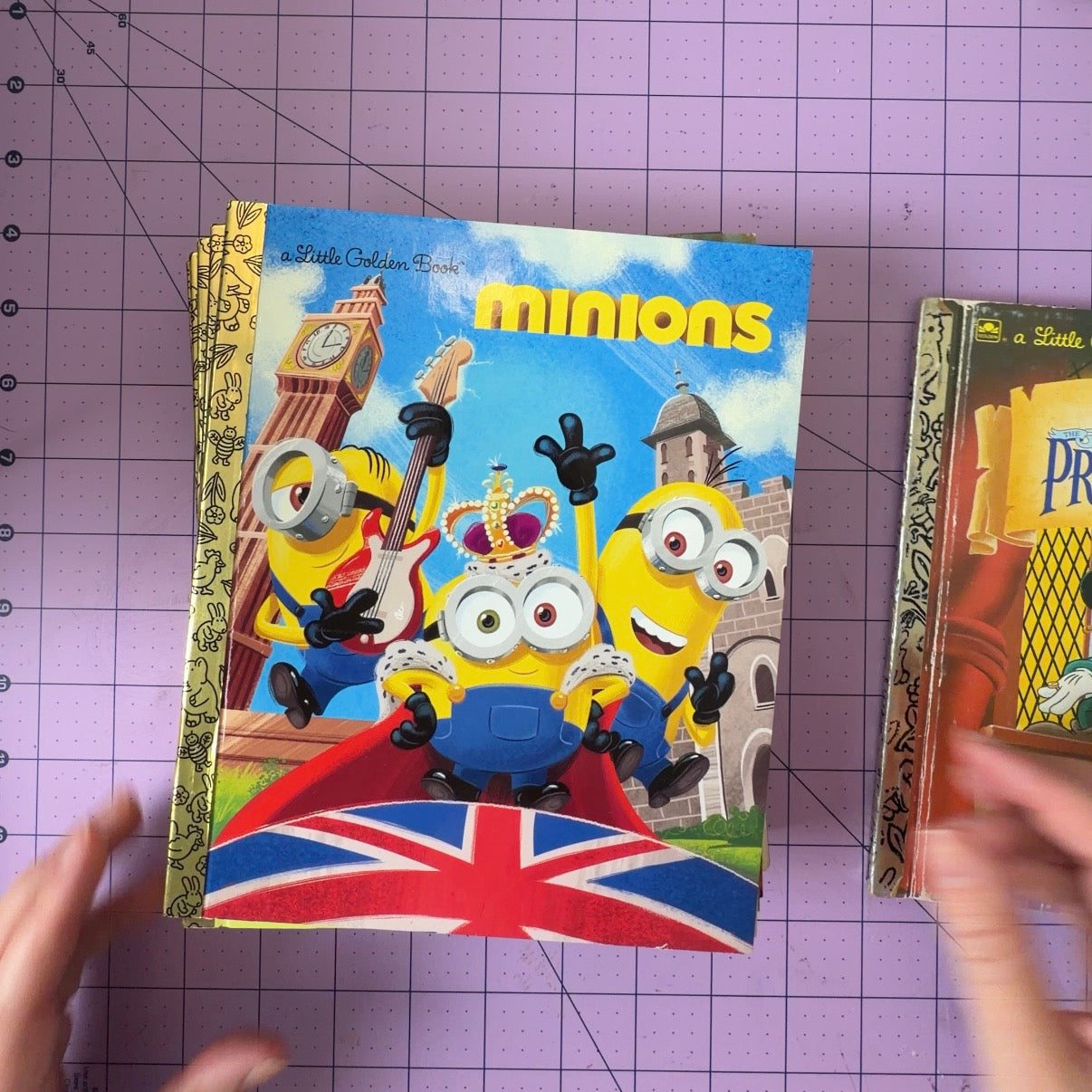 Custom Character Little Golden Book Journal or Planner | Choose Your Book